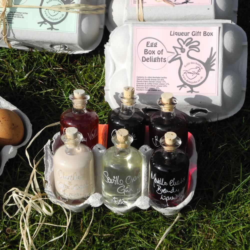 Egg Box of Delights - Liqueur Gift Set