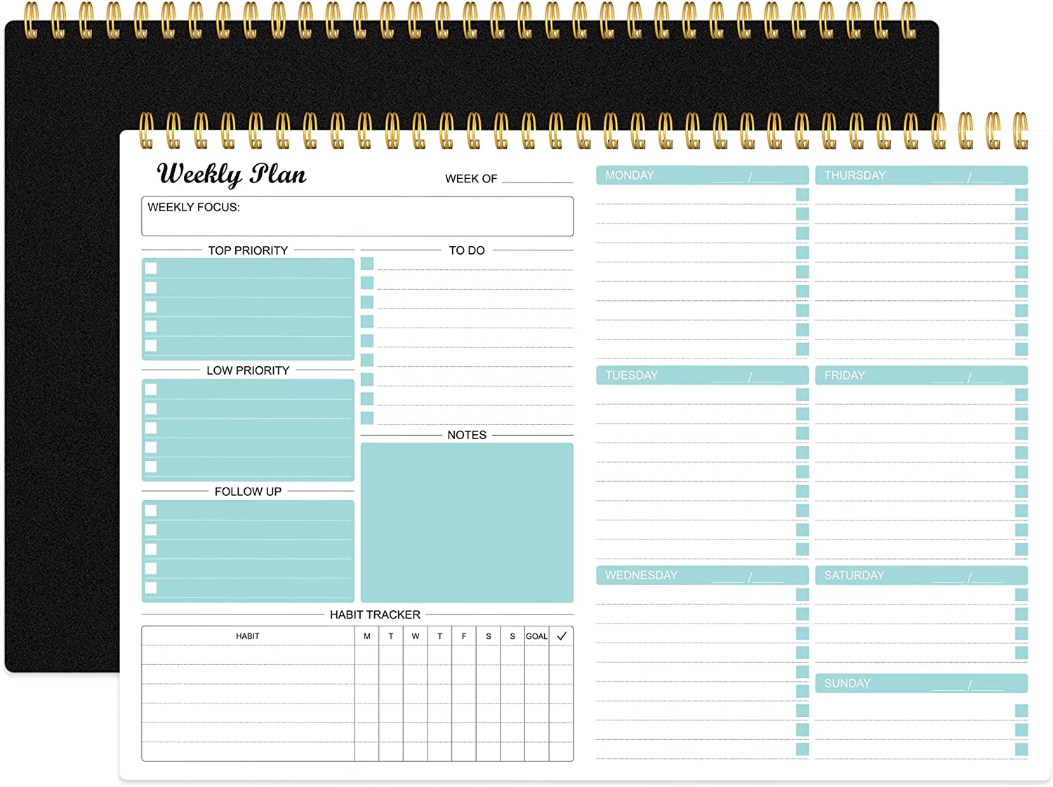 Weekly Planner Notepad