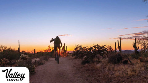 mountain biking in the desert