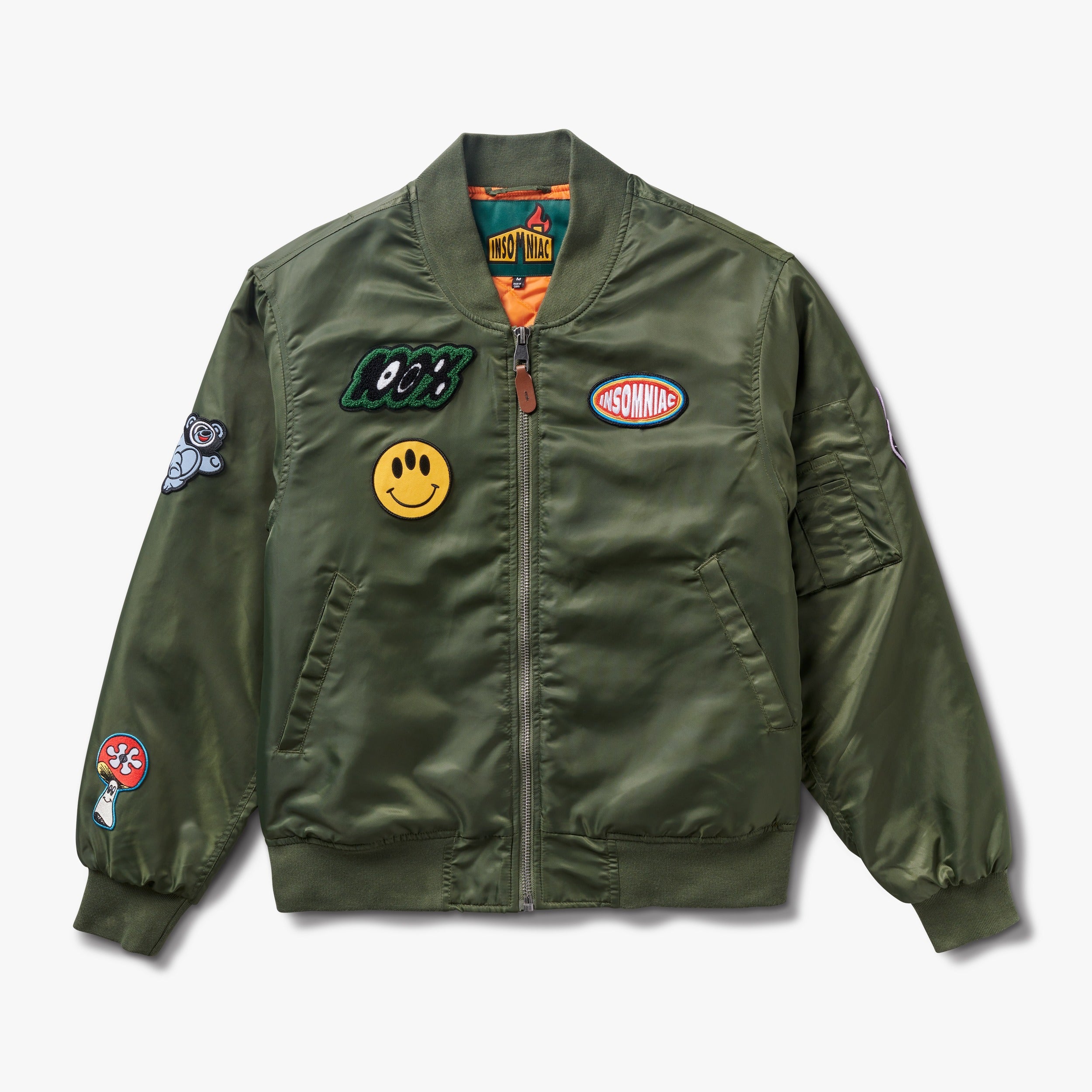 Maverick Patch Bomber Jacket - Insomniac HOUSE product image