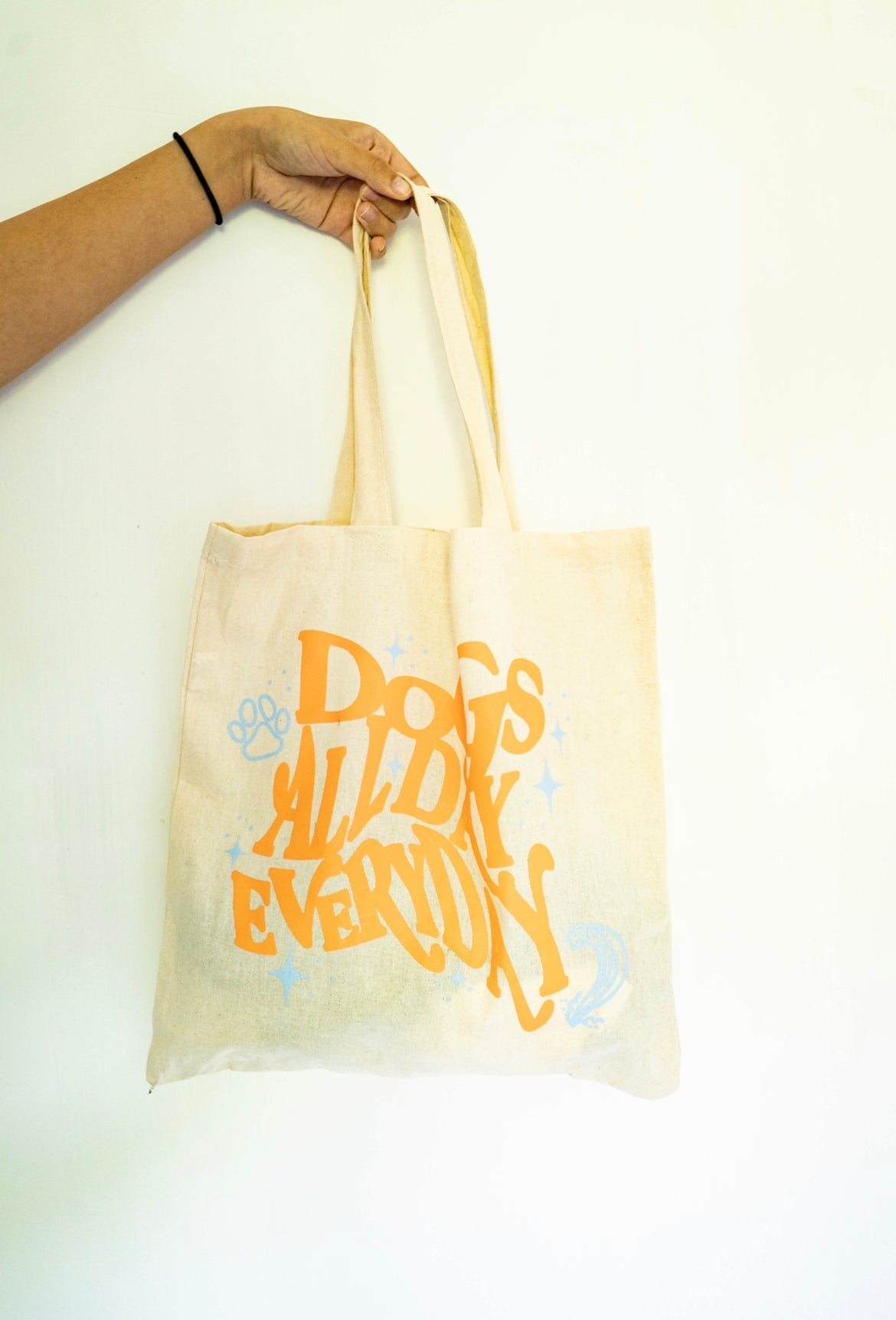 "Dogs All Day Everyday" Tote Bag