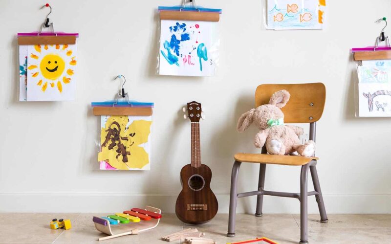 Display Kids Artwork In Your Home