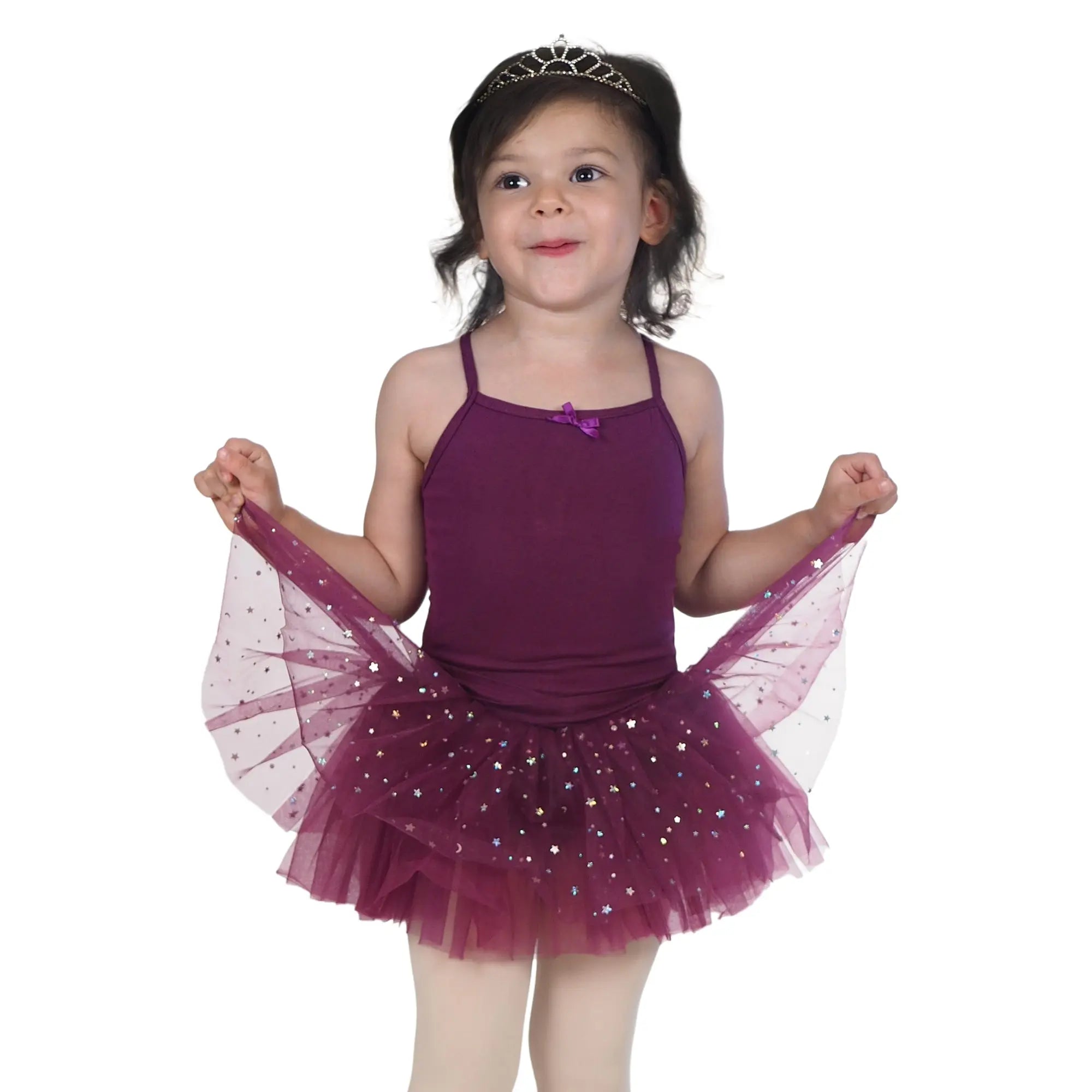 Camisole Leotard Tutu Dress with Sparkle