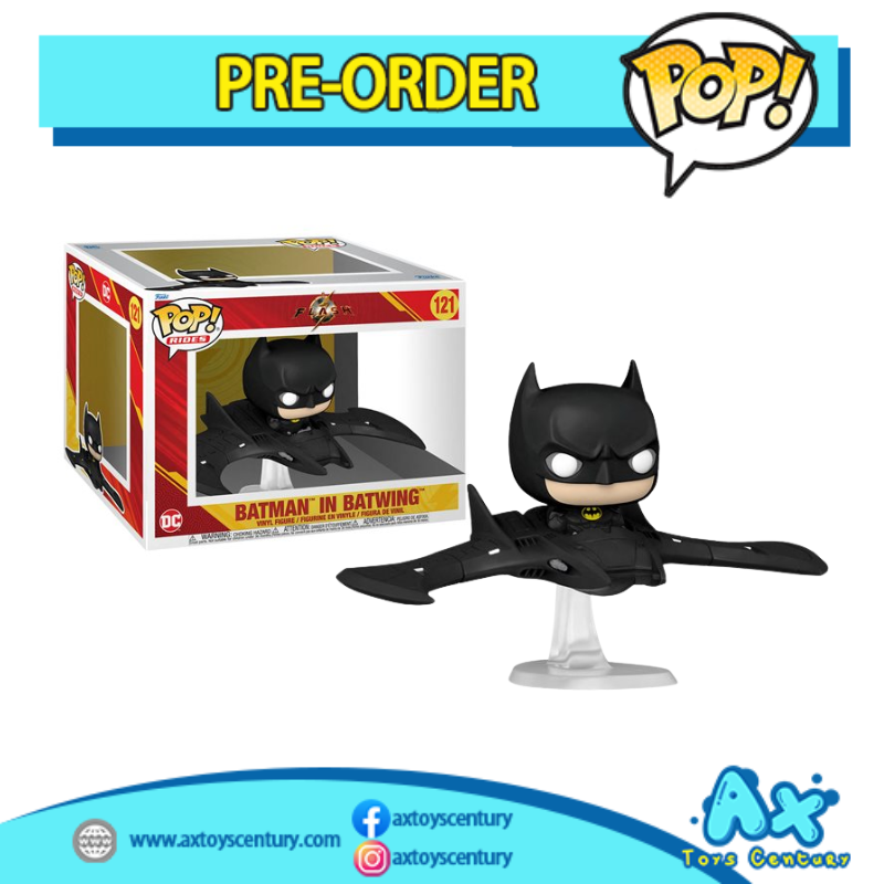 Pre-Order Funko Pop! The Flash Batman in Batwing Deluxe Ride – axtoyscentury