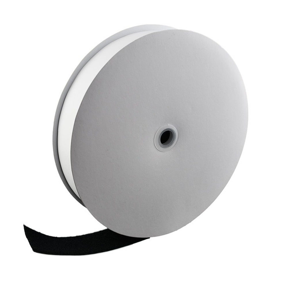 Velcro Black Hook & Loop Tape 1 25mm 1 Roll - Everything Audio