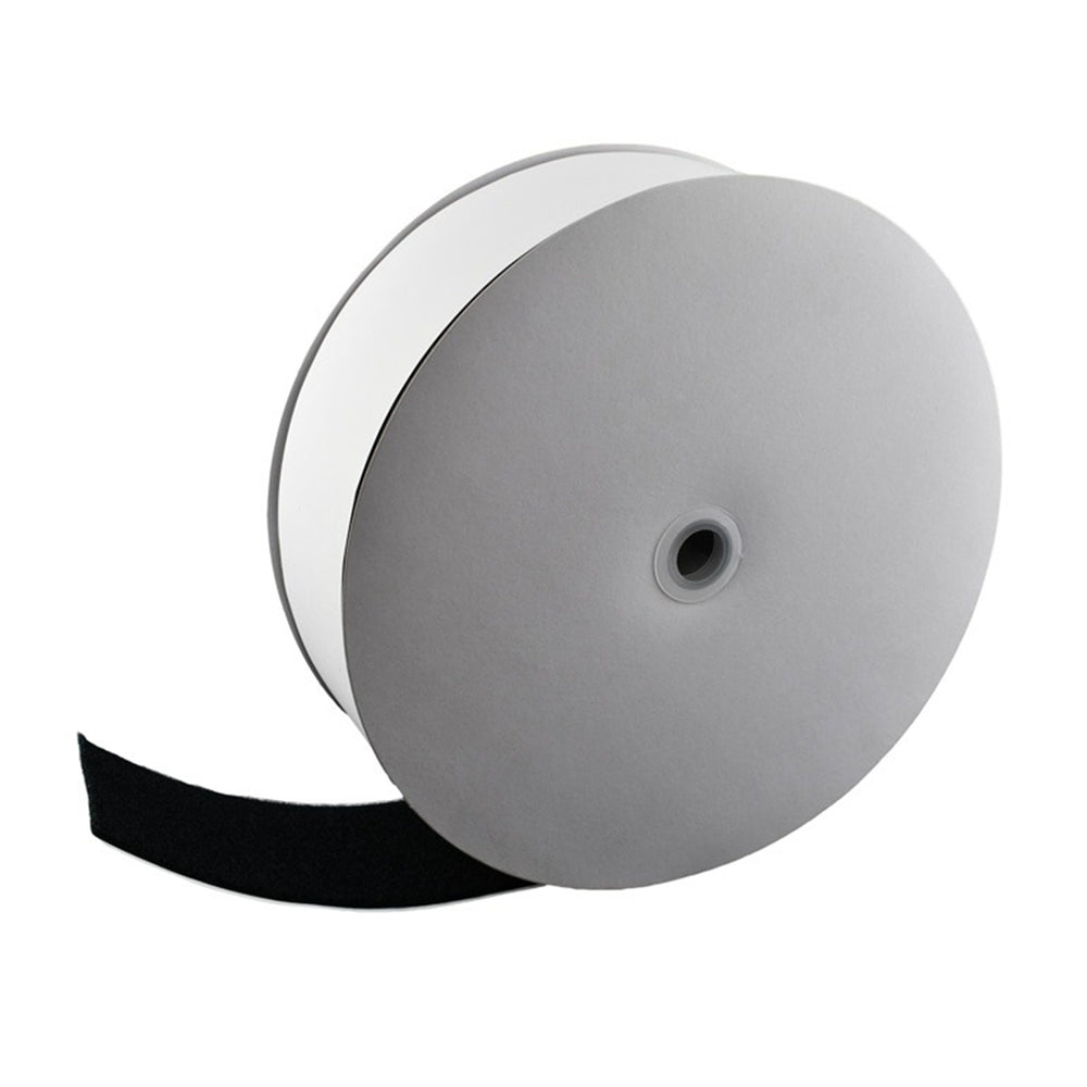 3 Inch White Self-Adhesive Hook and Loop Tape - 5 Yards