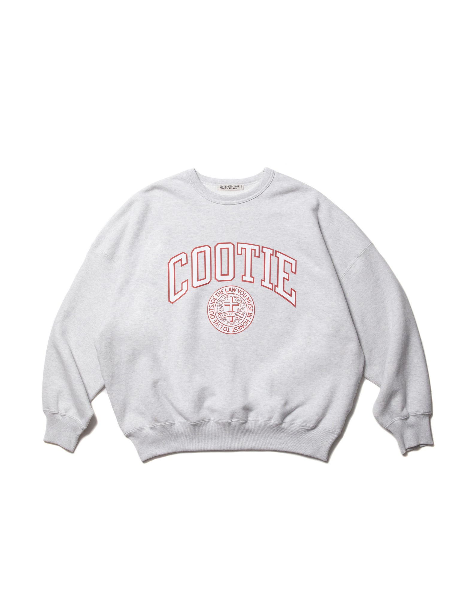 送料無料（一部地域を除く） COOTIE PRODUCTIONS Heavy Oz Sweat Crew