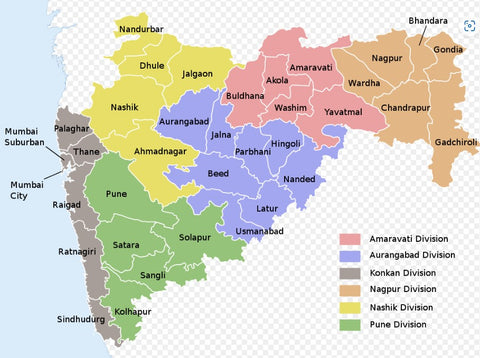 maharashtra division map