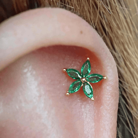 emerald piercing