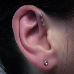 Forward Helix Piercing