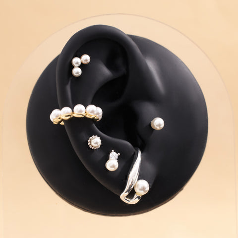 Boucles d'oreilles empilées