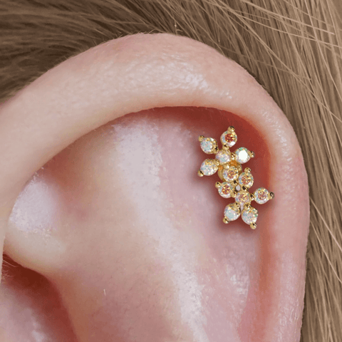 barbell earrings