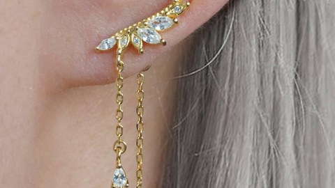 Earrings for Diamond Face Shapes