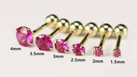 Ruby Earrings