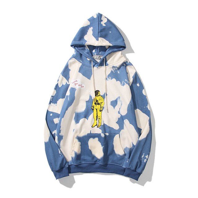 FELPA Kanye West - Drill Style - Blue/White Color