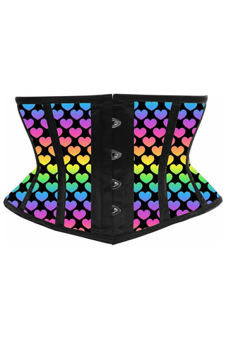 Lavish Premium Wet Look Underbust Corset