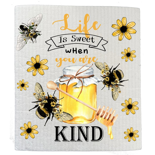 Always be Bumble & Kind Honey Bees Kitchen Cotton Terry Towels – Jessy Lane