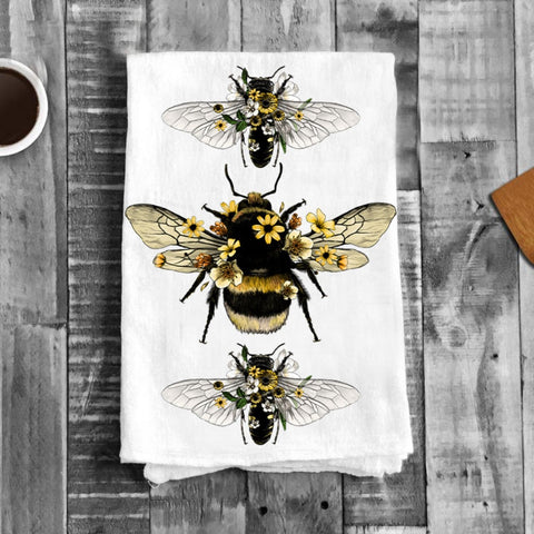 Bumble Bee Cotton Tea Towel Set