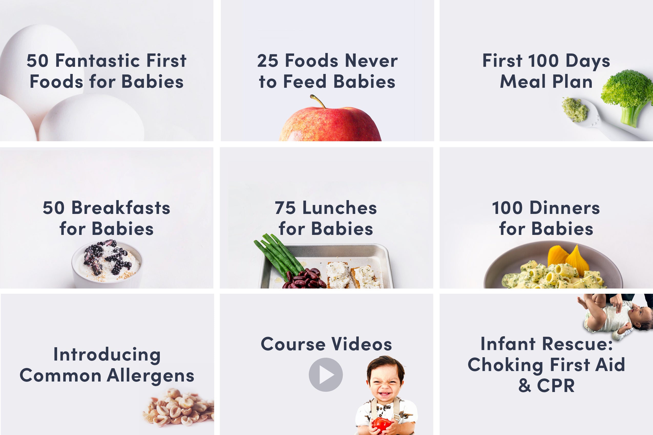 Best First Foods for Baby (purees & BLW)