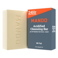 Mando Acidified Cleansing Bar in Mt. Fuji scent