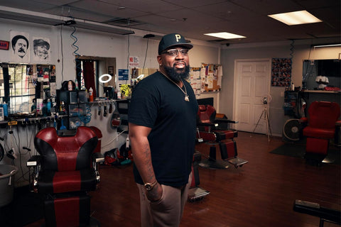 Barber Craig Elston opened his doors to anyone who needed shelter
