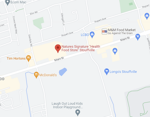 Nature's Signature Stouffville Store Location Directions