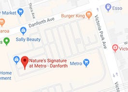 Nature's Signature Danforth Store Directions