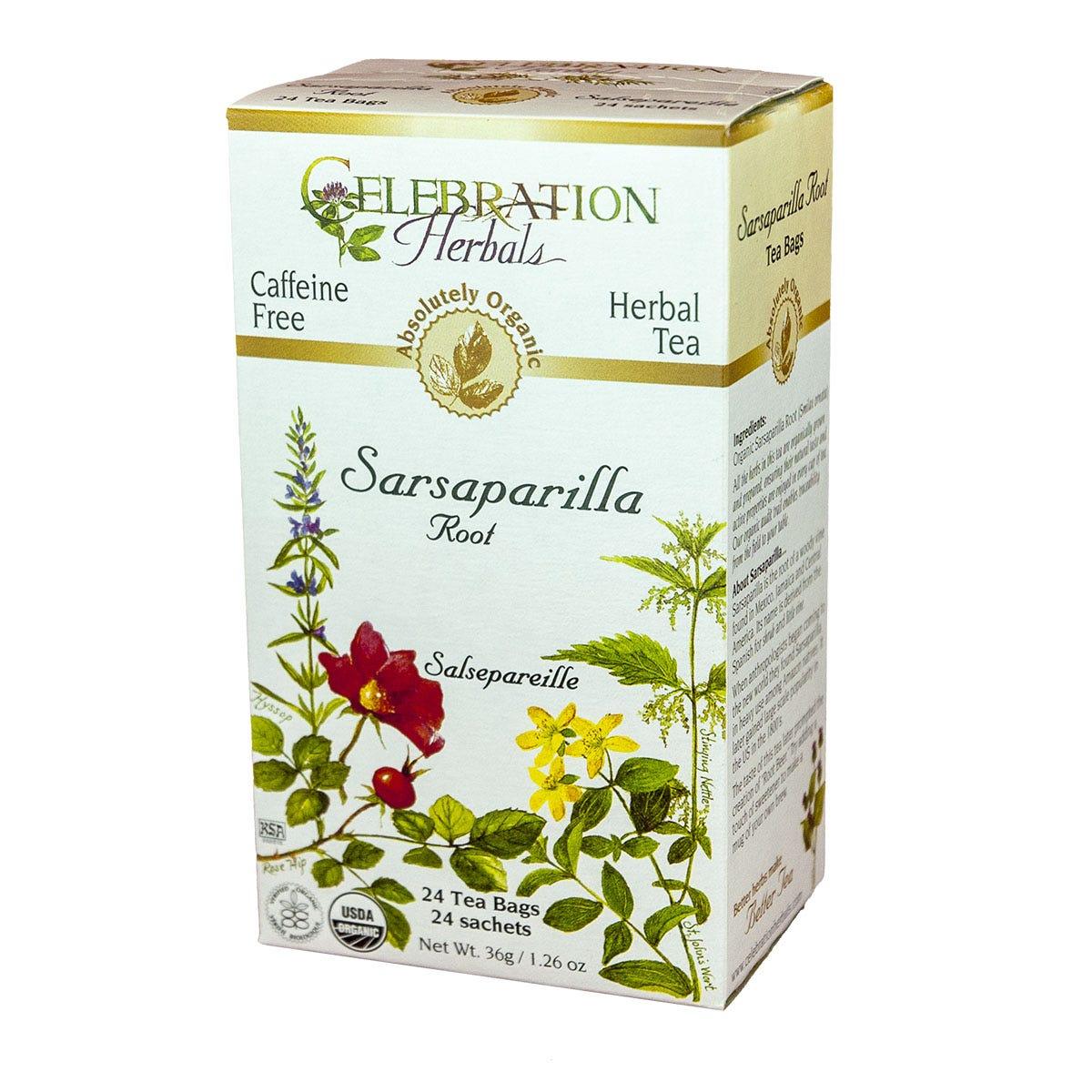 Celebration Herbals Organic Sarsaparilla 24tb