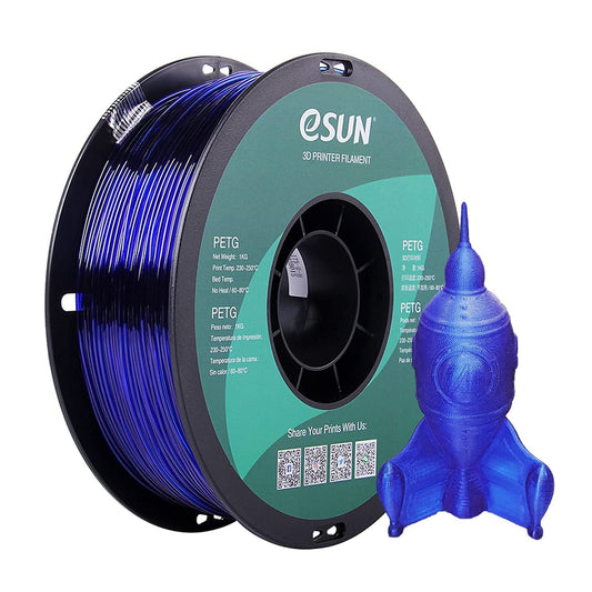 eSun PETG Filament (Solid Black) 1.75mm 1kg