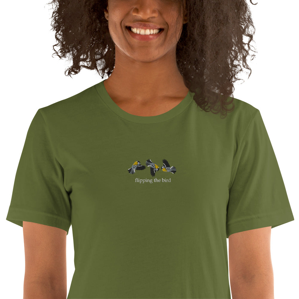 Tits Embroidered Unisex T-shirt – MoeSews