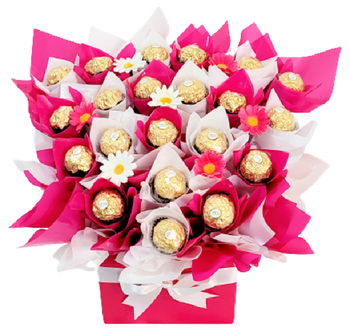 A bouquet of chocolate is a wonderful gift for any occasion.