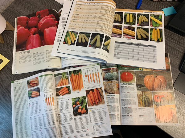 Seed catalogs
