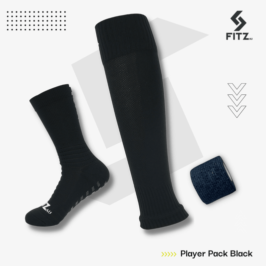 Sock Sleeve with Grip socks and Bandage Tape White – FITZ AUSTRALIA