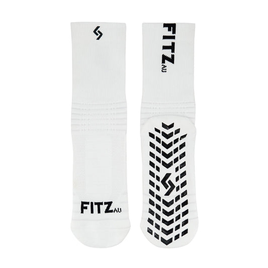 Supreme Grip Socks Black Anti Slip Socks Football FITZ Australia