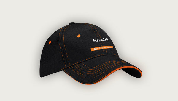 example of a bespoke printed cap