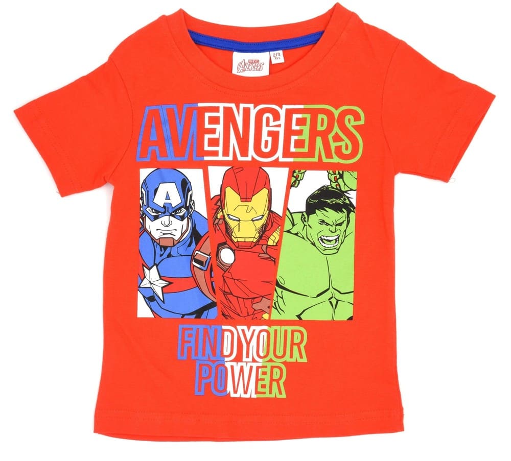 Avengers Character Boys T-shirt Comics®️ – PIERREDONNA Marvel - High Kids for qualit