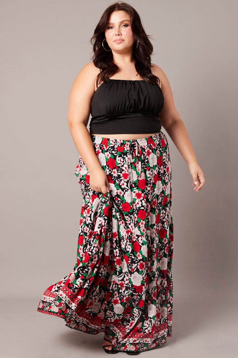 Supersoft Slim-fit Maxi Skirt in White
