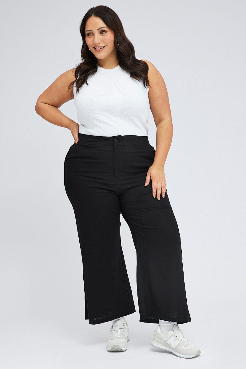 CO Palazzo Pant in Stretch Viscose – SHOPCURVE