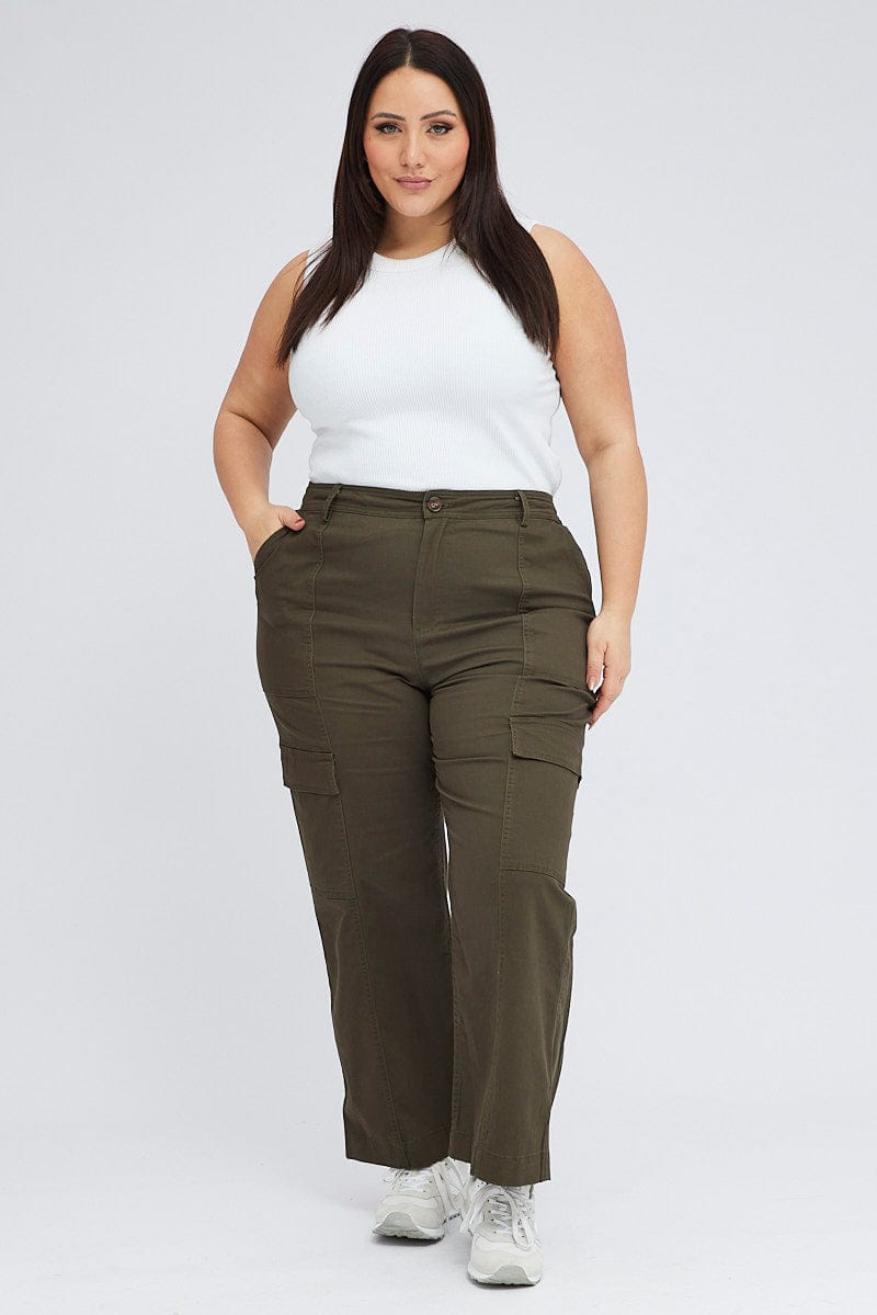 New In Summer Cargo Pants Women Plus Size Baggy Cargo Streetwear