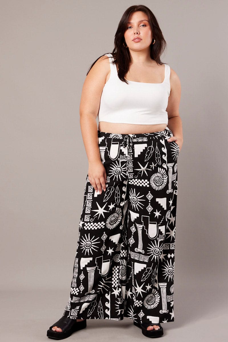 New PLUS SIZE Womens MULTI TIE DYE WIDE LEG PALAZZO PANTS LEGGINGS