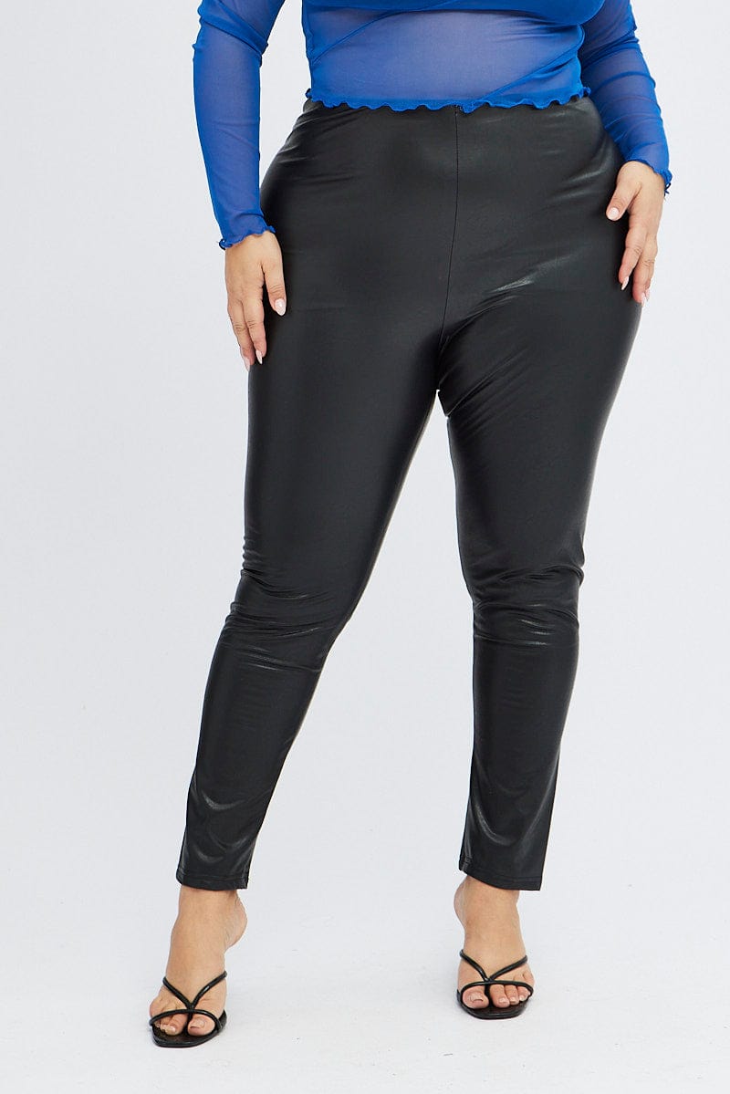 Plus Size Leggings - Swarez logos in black – Swarez Lifestyle