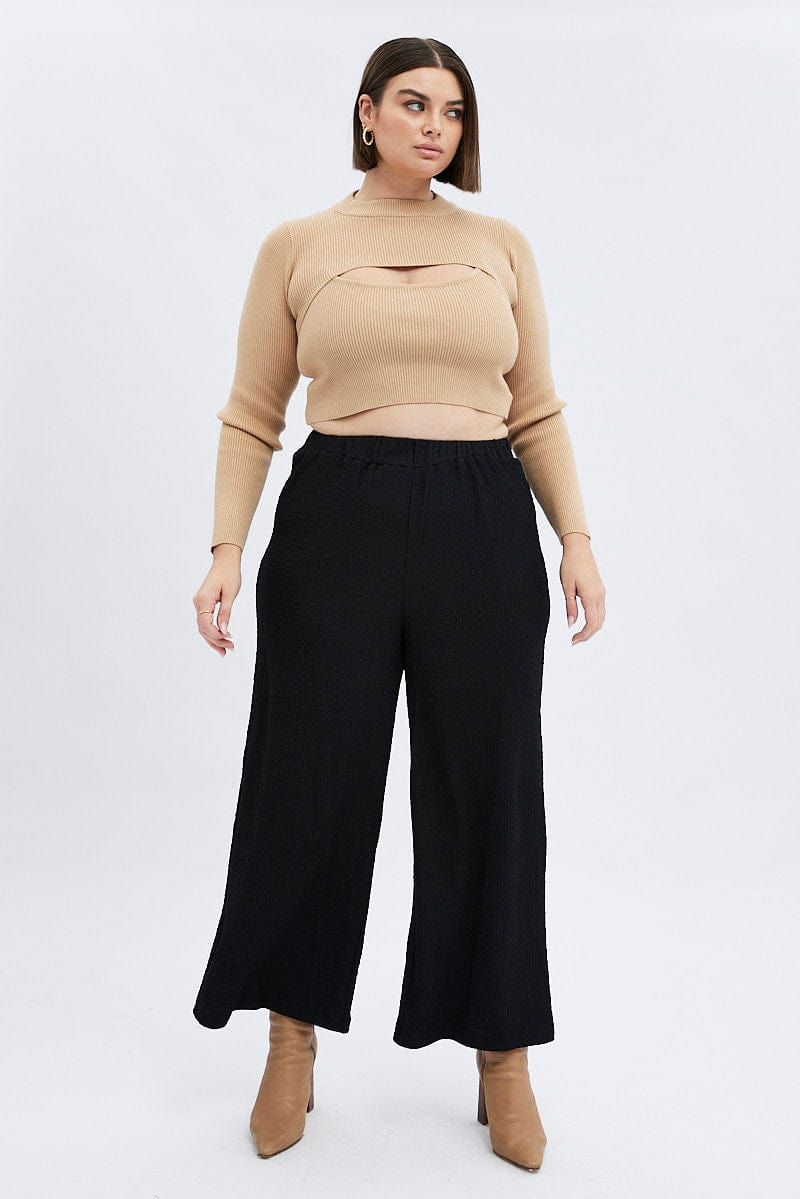 Women's Curvy Pants | Checkered & Flowy Pants | You + All