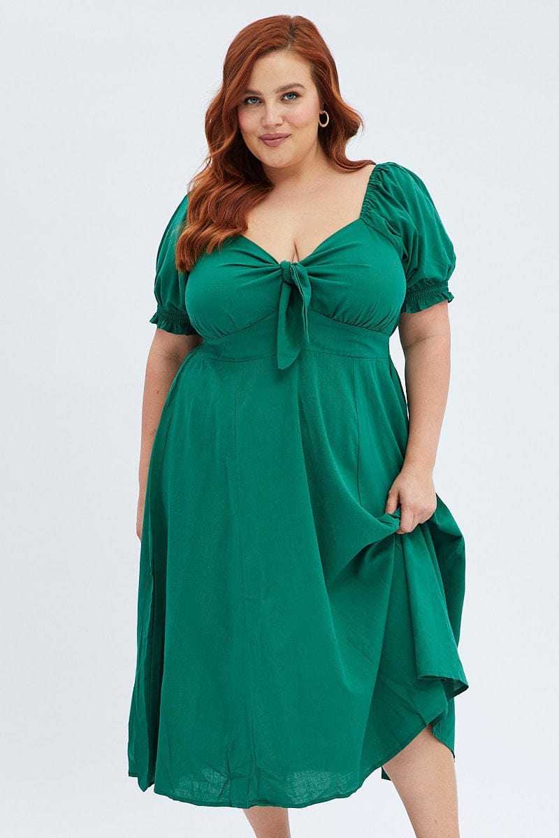 Plus Dress | Emerald, Sage & Olive Dresses | You + All