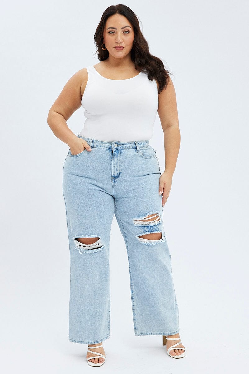 Ripped Denim | Plus Size | You + All