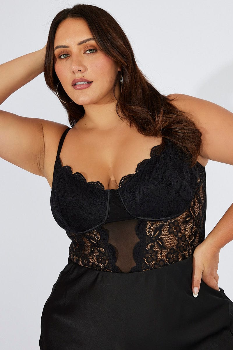 Plus size lace bodysuit 💕#bodysuit #shapewear #lacebodysuit #womenclo