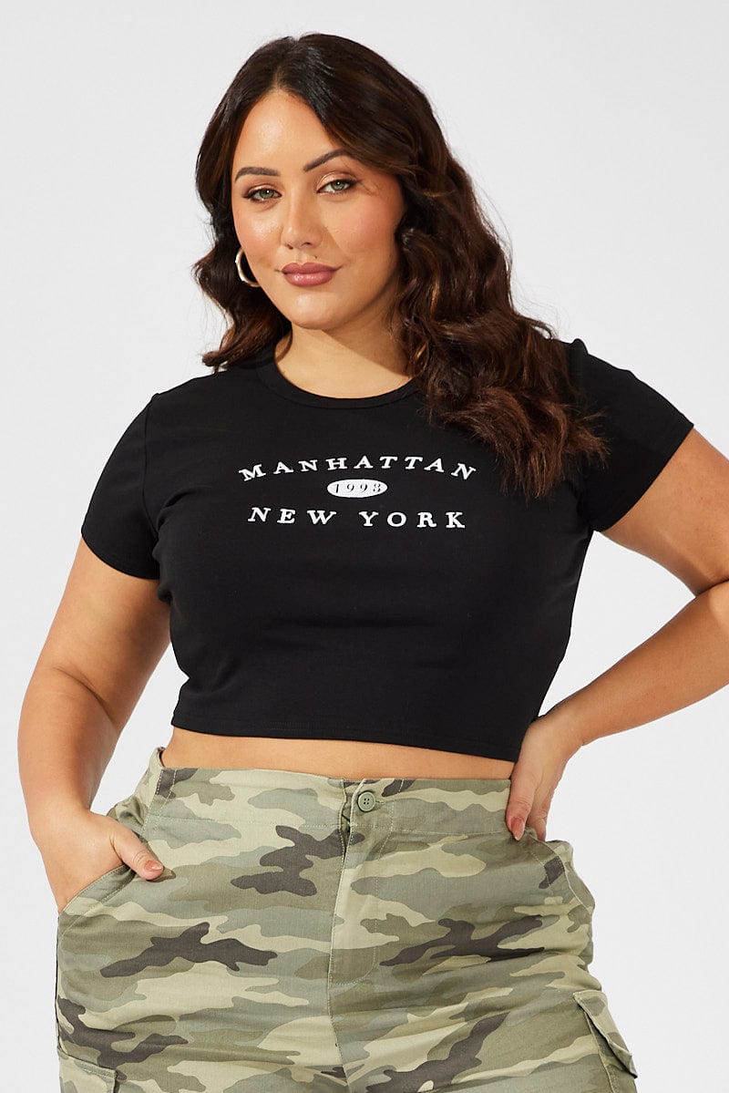 Women's Tops: Graphic, Logo, Crop Top