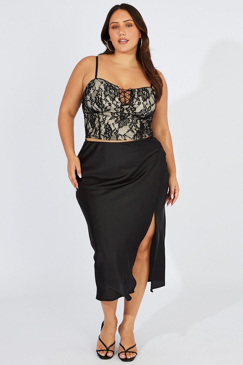 Plus Size - Ava Stretch Challis Cami - Torrid