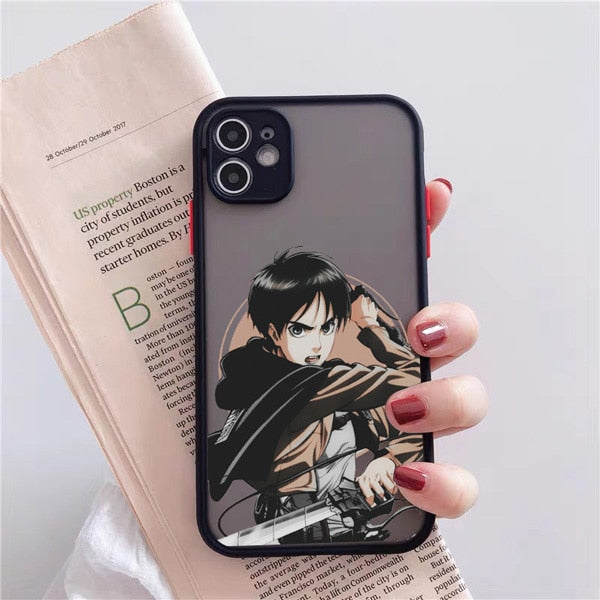 حدائق كاليفورنيا Attack On Titan Phone Case For Iphone 12 13Mini 11 Pro XS MAX 8 7 ...