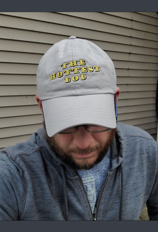 Men's Trucker Hats Dad Bod sold by Silent Olwen