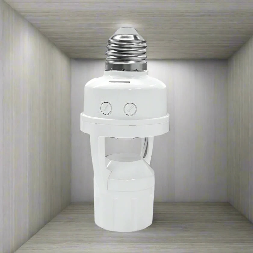 Motion-Activated Adjustable Smart Light Socket